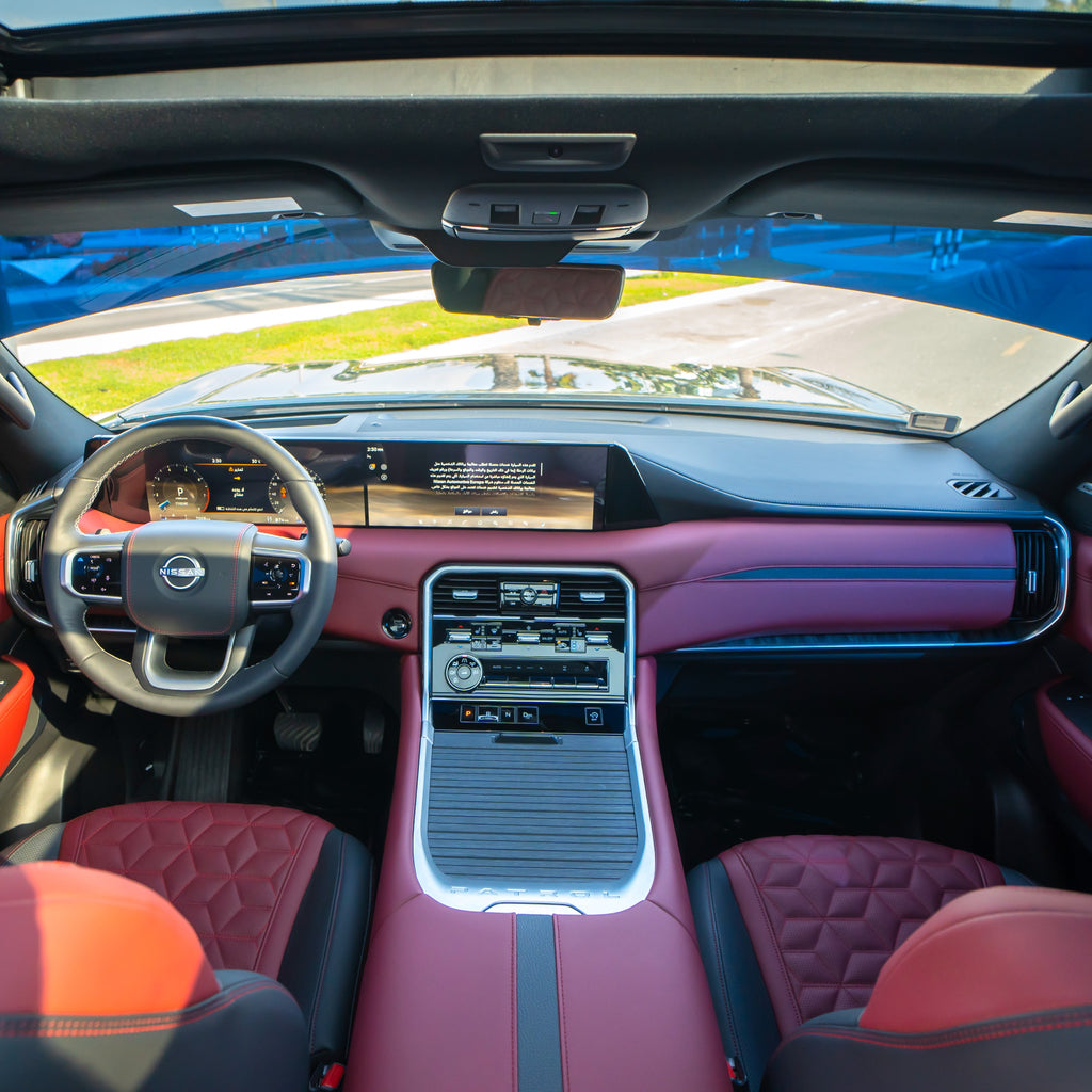 Nissan Patrol Special Edition Premium Interior Dashboard