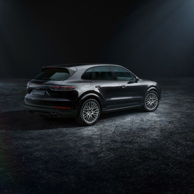 Porsche Cayenne Luxury Back Side View