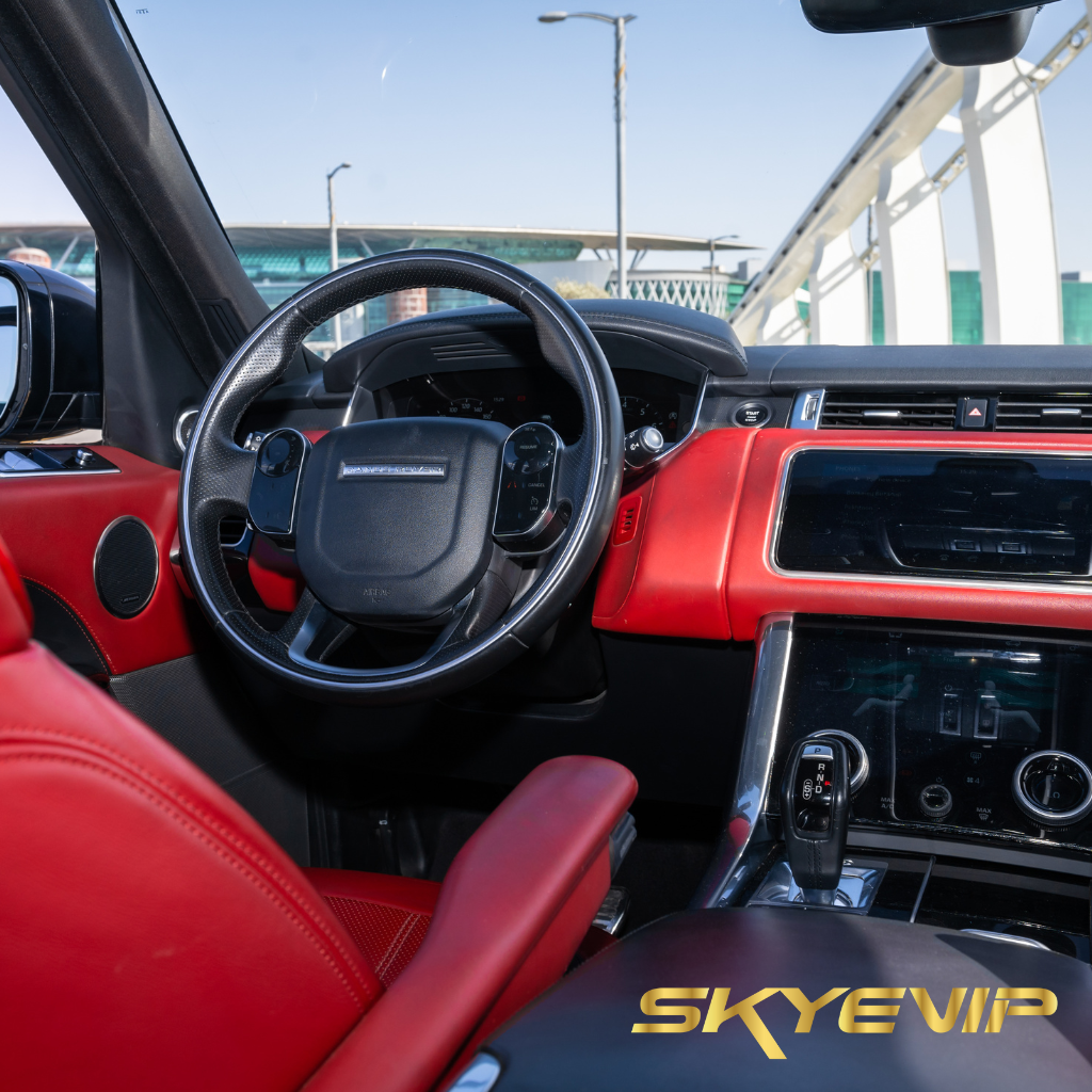 Range Rover Sport Luxury SUV Dashboard