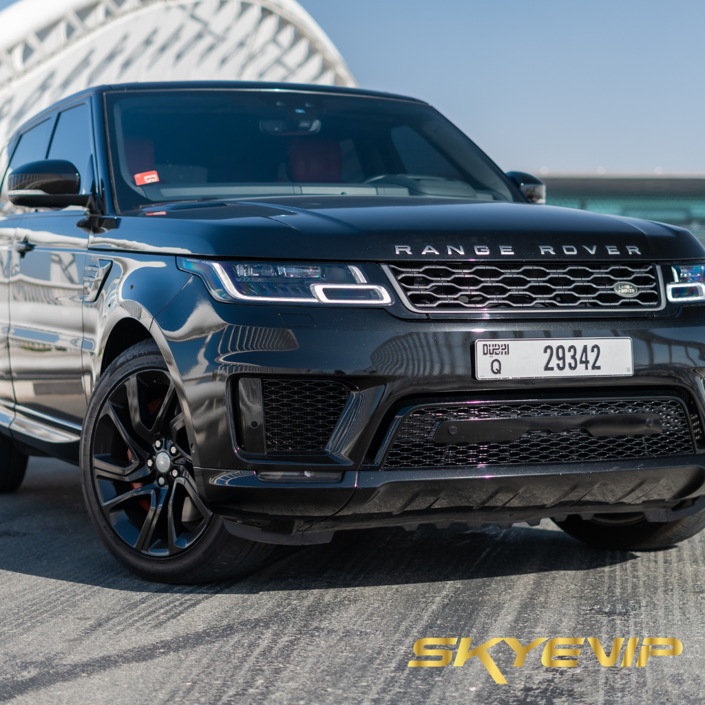 Range Rover Sport Luxury SUV Front View