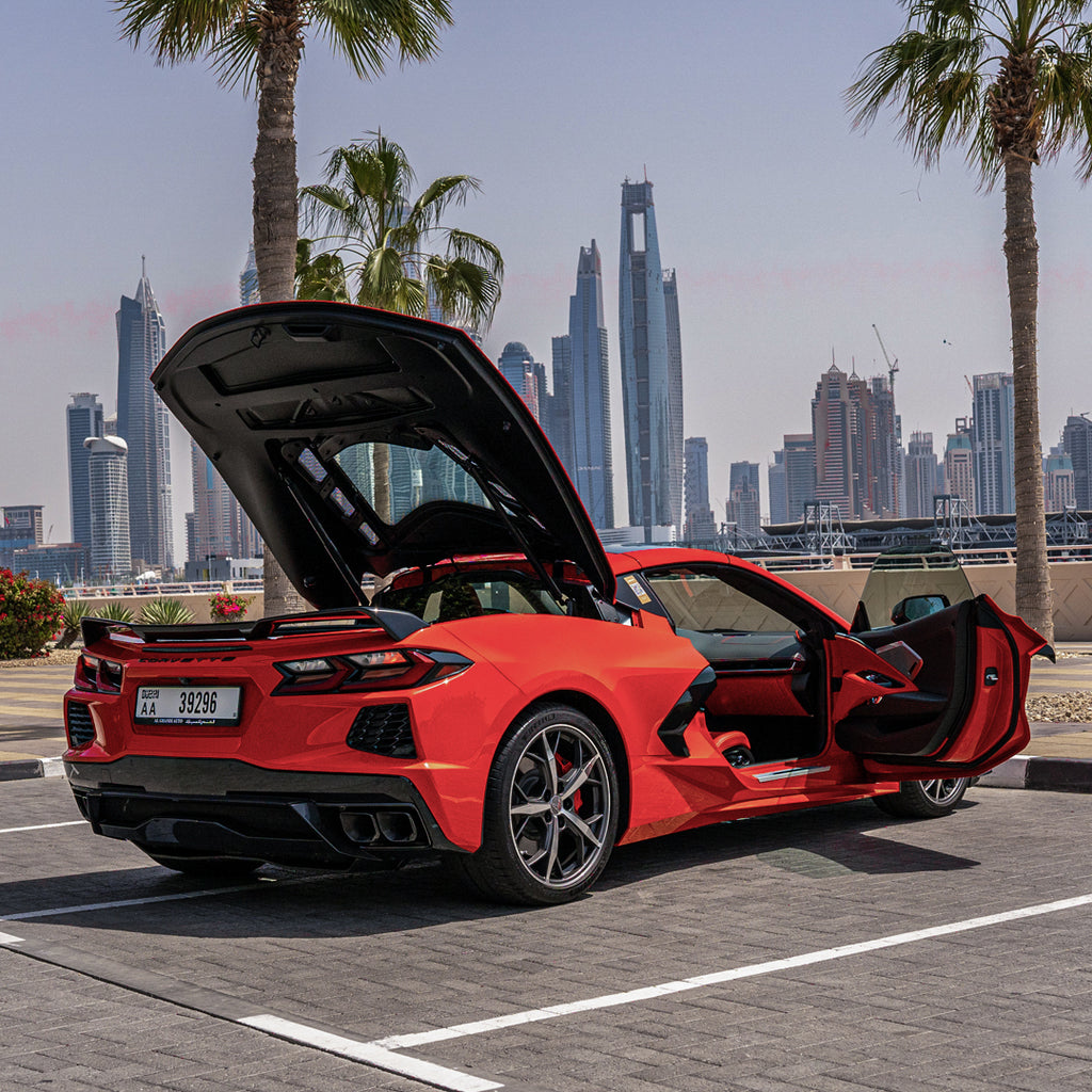 Rent Corvette in Dubai