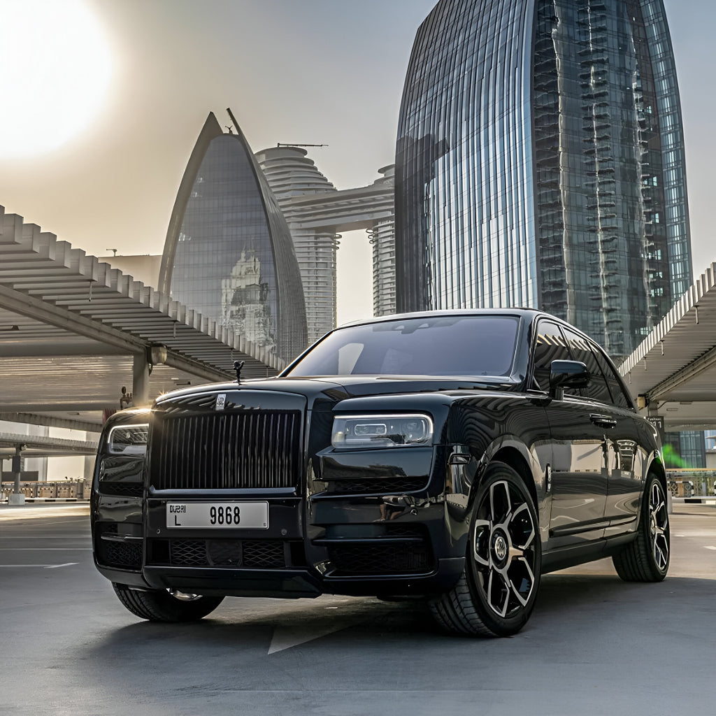 Rolls Royce Cullinan Rental Dubai Front View