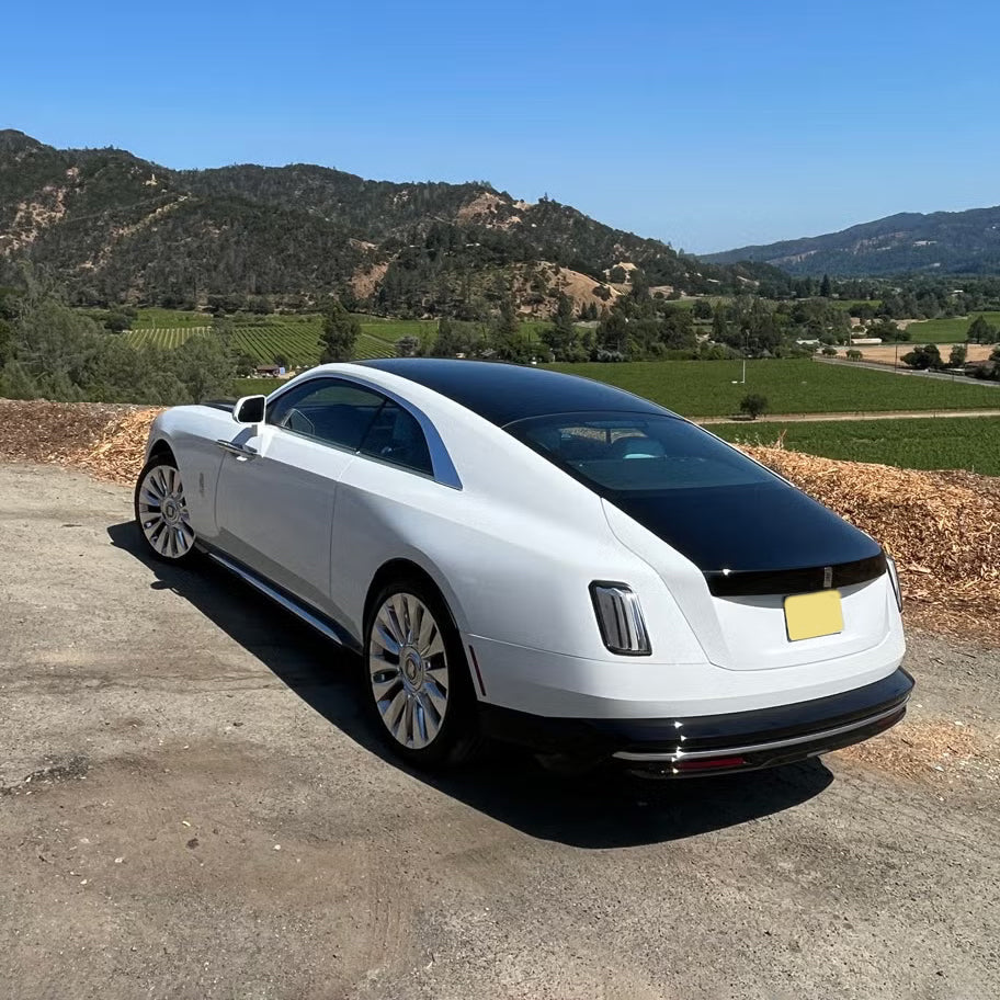 Rolls-Royce Spectre coupe – best car rental services