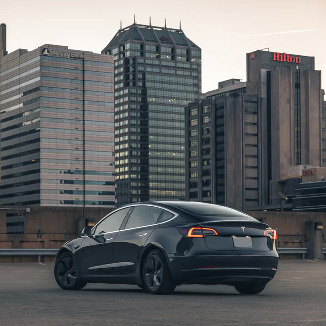 Tesla Model 3 available at Skye Car Rental - Best car rental services for electric performance