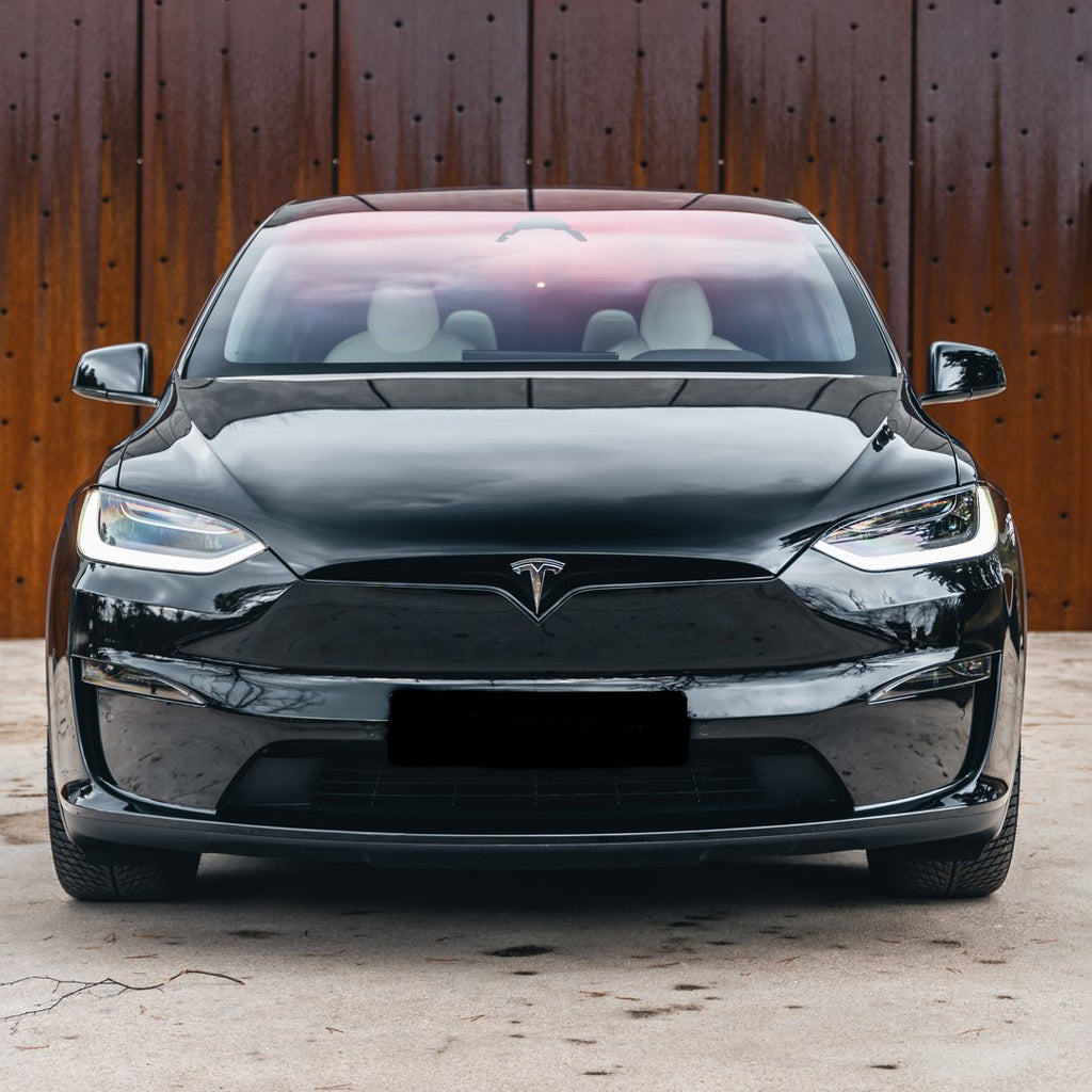 Tesla Model X Plaid Front View