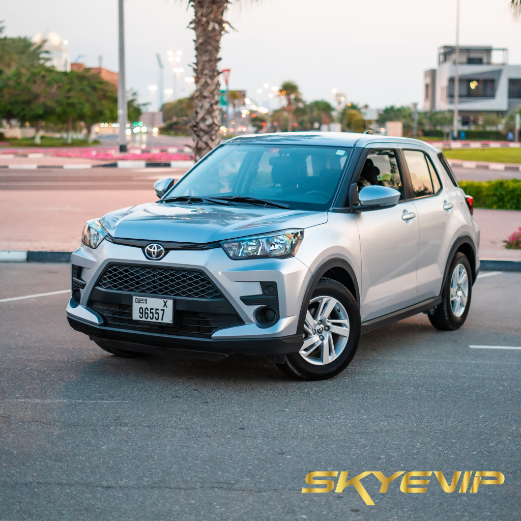 Toyota Raize Rent a Cheap Car in Dubai