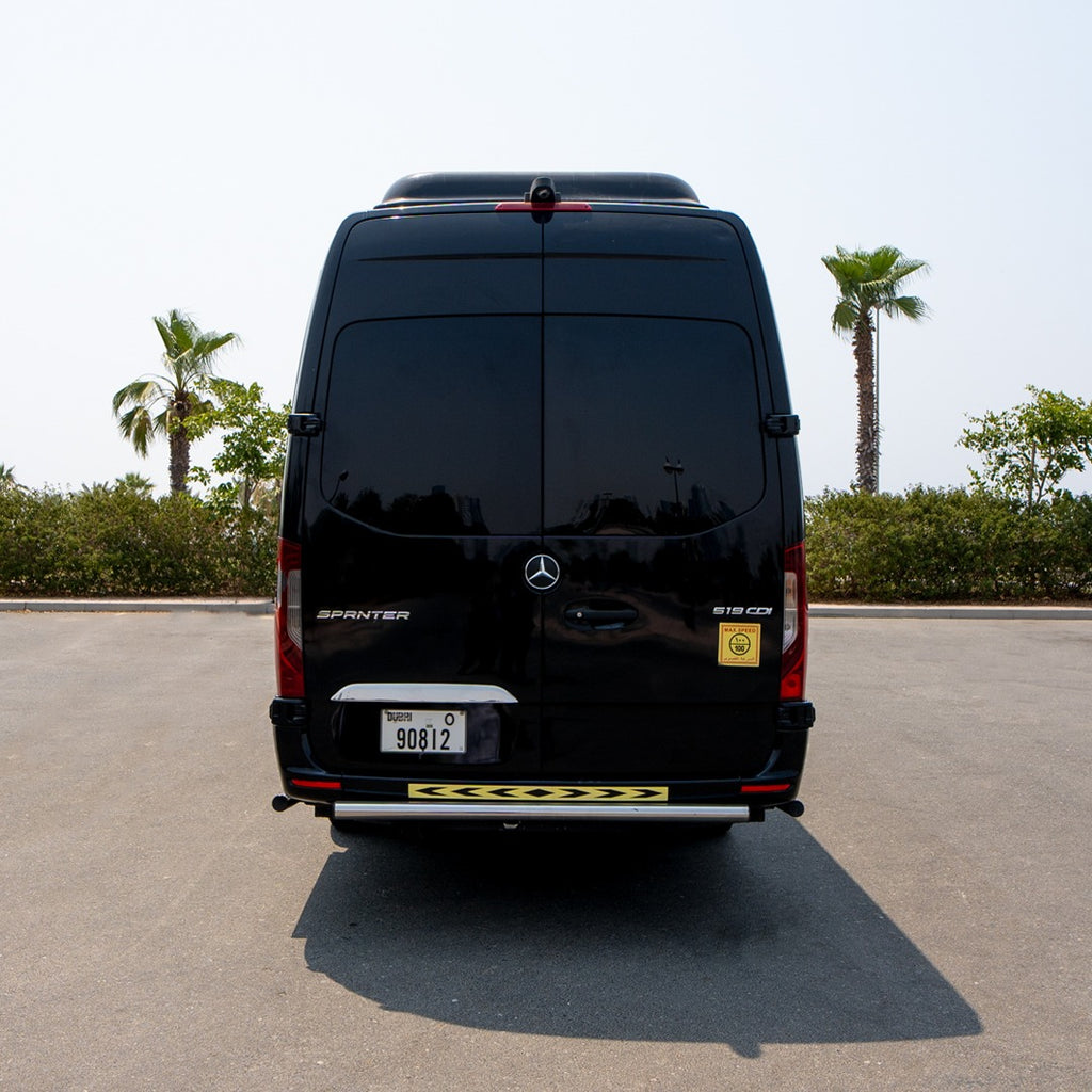 VIP Mercedes Sprinter Back View
